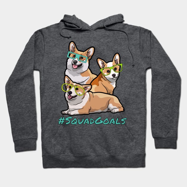 #SquadGoals Corgi Apparel Hoodie by MikeyM530